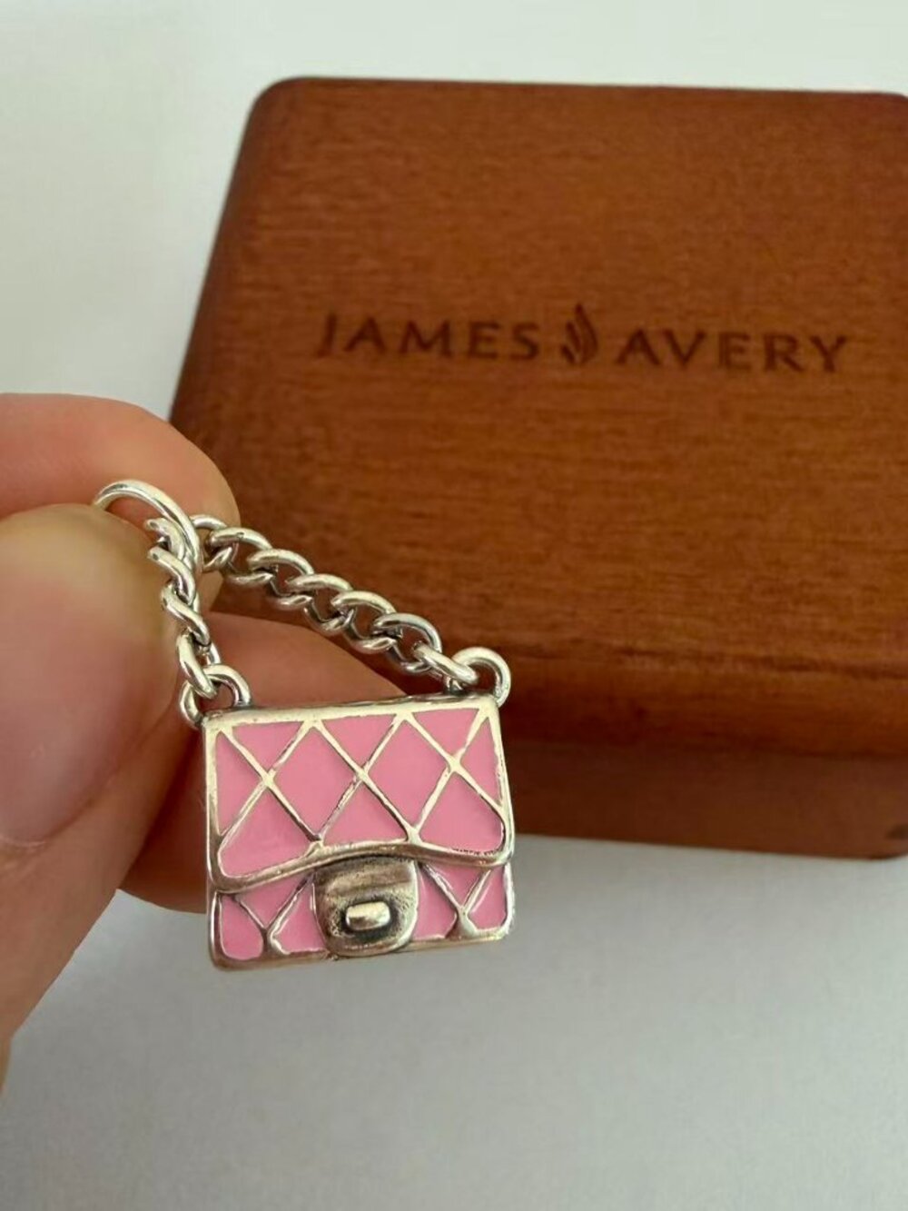 James Avery Enamel Fashion Purse Charm